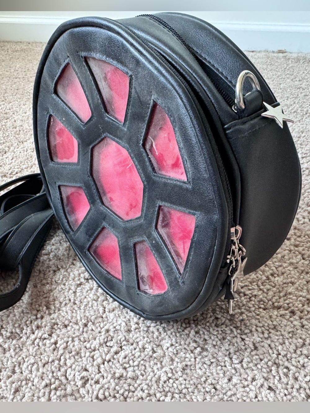 Star Wars Kylo Ren Inspired Enamel Pin Display Bag/Purse